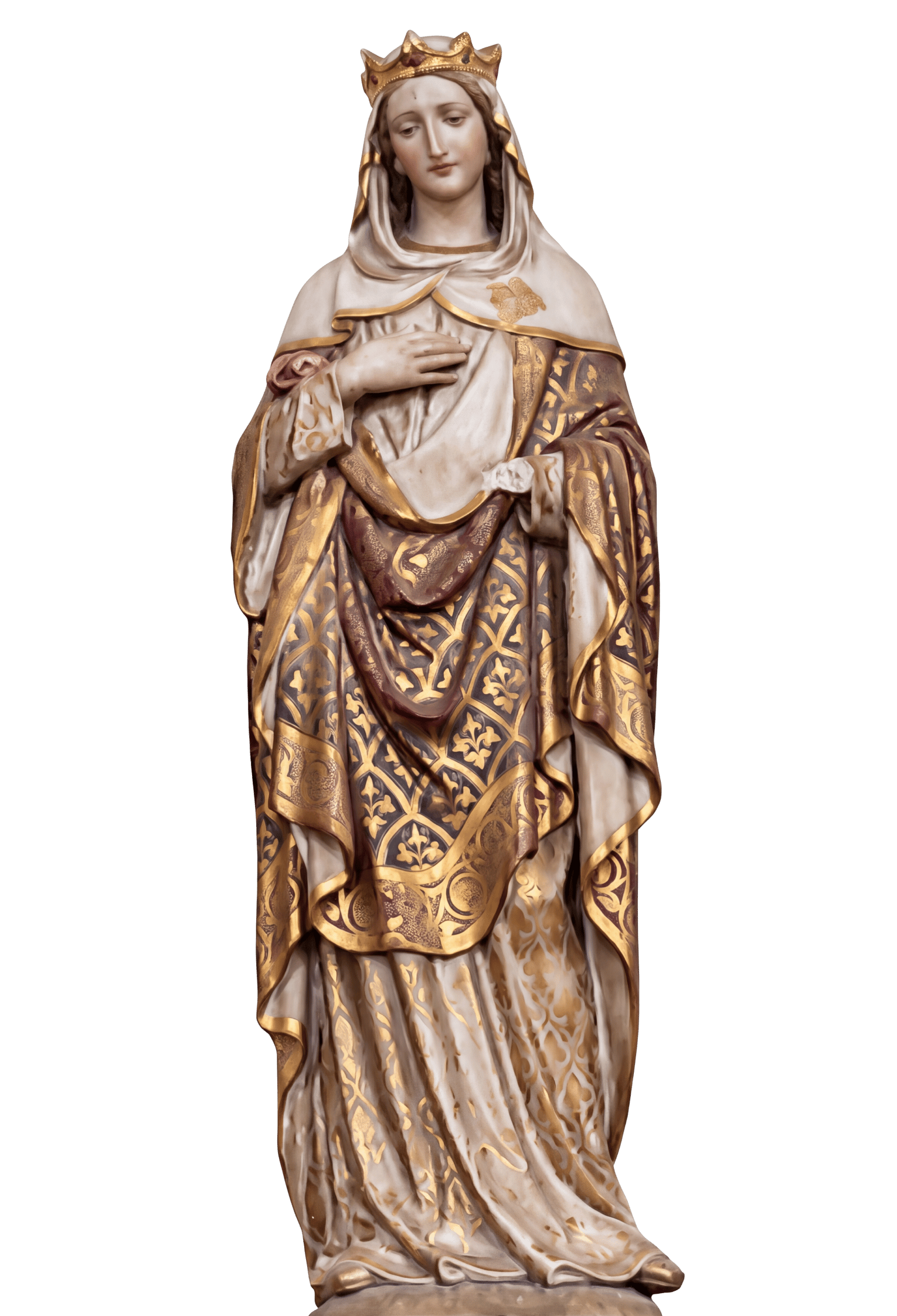 Escultura de Santa Isabel de Hungría